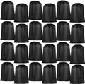 Woanger 24 Pack 28 x 45 Inch Extra Large Laundry Bags Bulk, Black