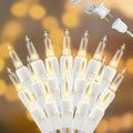 White Christmas Lights Indoor 100 Mini Incandescent String Lights