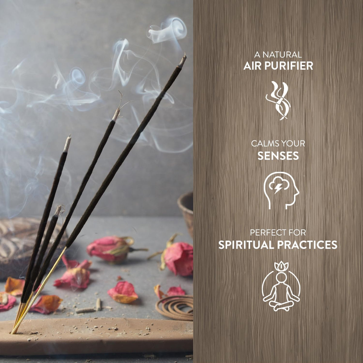 Hem Incense Sticks Variety Pack - 15 Fragrances (300 Sticks Total) - Sandalwood, Lavender, White sage & More - 1 x Giftbrit Holder - Long-Lasting Aromatherapy for Meditation, Yoga, Relaxation