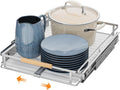 Expandable Pull Out Cabinet Organizer, 12.3"-18.5" W x 22.5''D