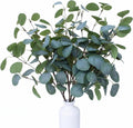 4pcs 24" Artificial Eucalyptus Stems for Vase Decor