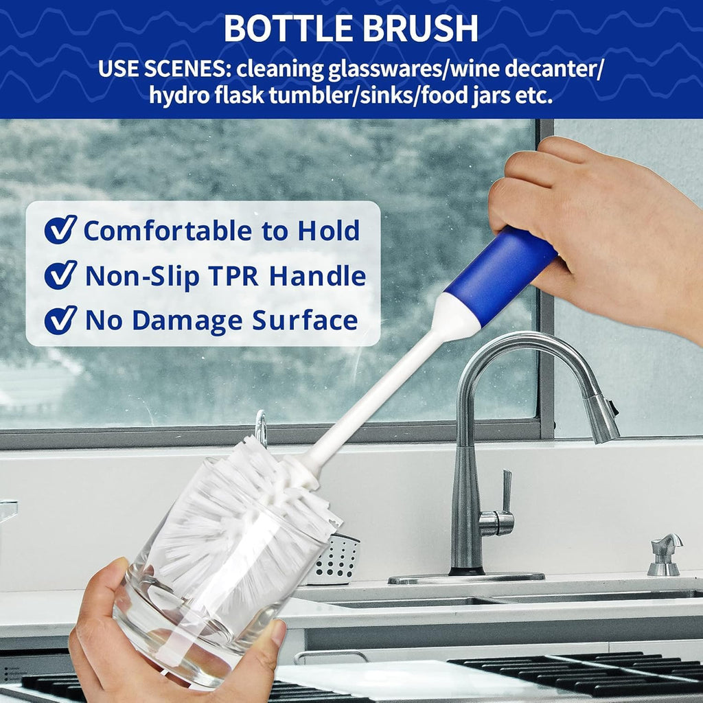 CELOX 6-Pack Hand Scrub Brushes for Cleaning