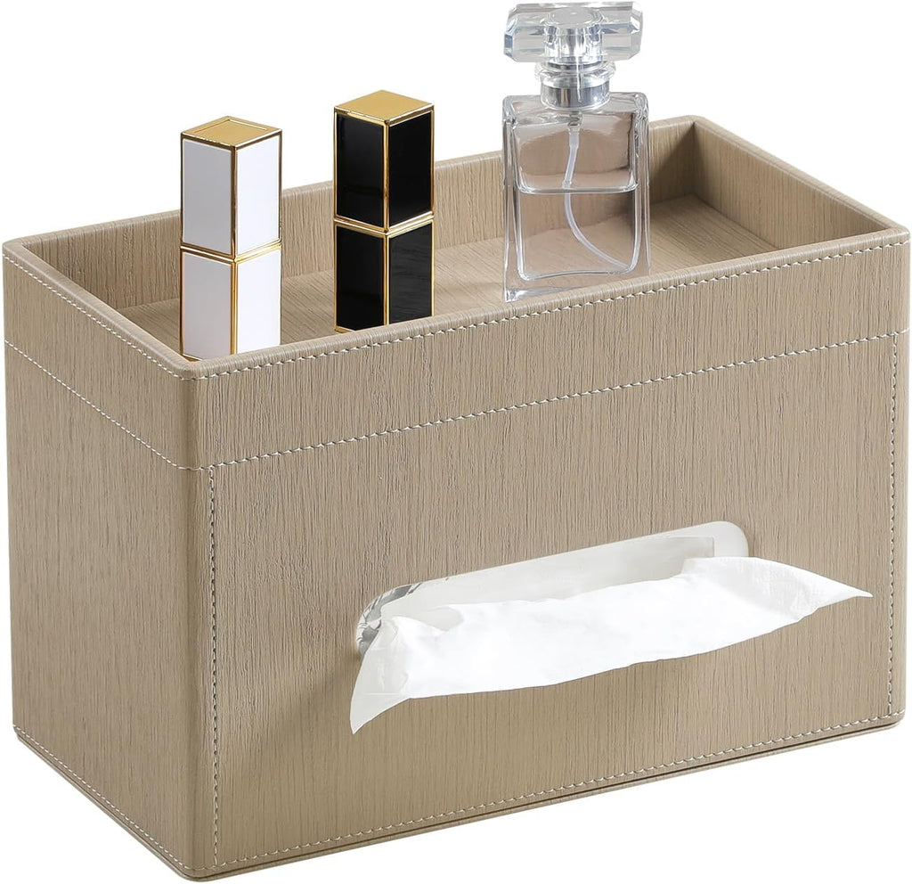 Plus Size Tissue Box Cover, Rectangle Tissue Box Organizer, Wood
