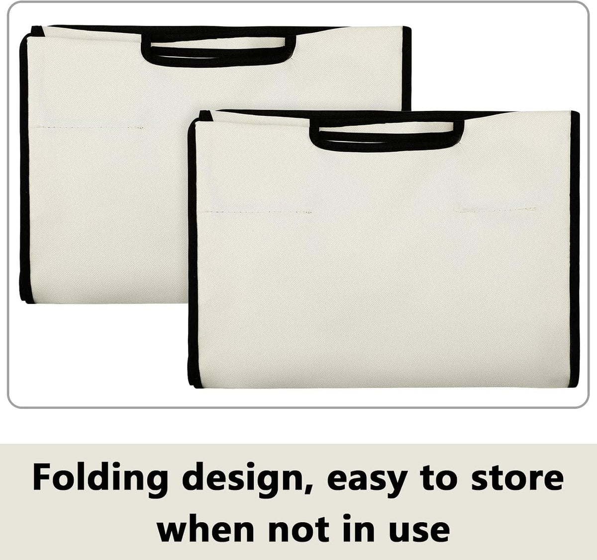 Bonuci 4 Pcs Laundry Sorter Replacement Bags, Beige