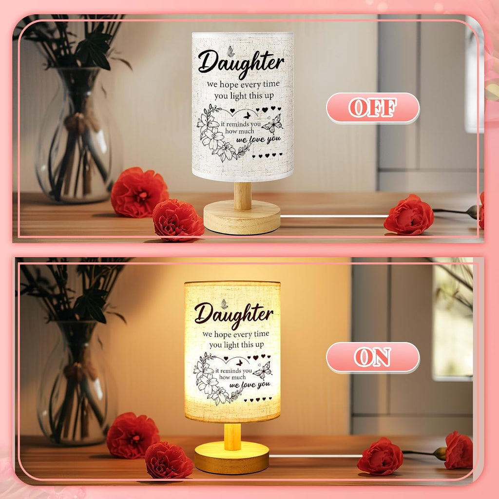 Linkax Christmas Birthday Gifts for Daughter from Mom Dad Night Light Lamp