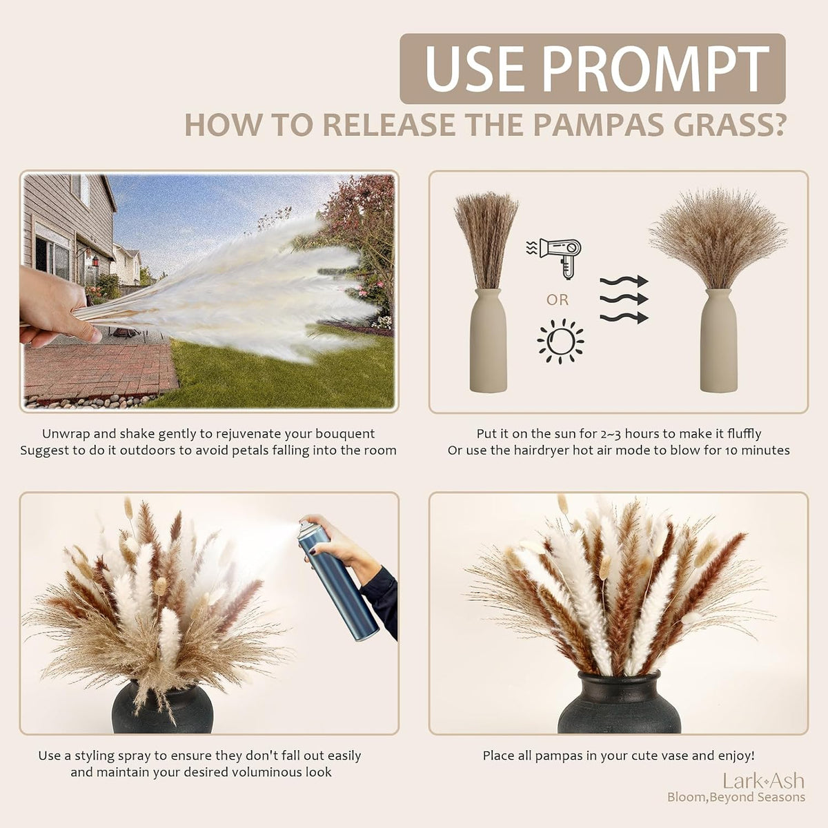 Dried Pampas Grass (125)
