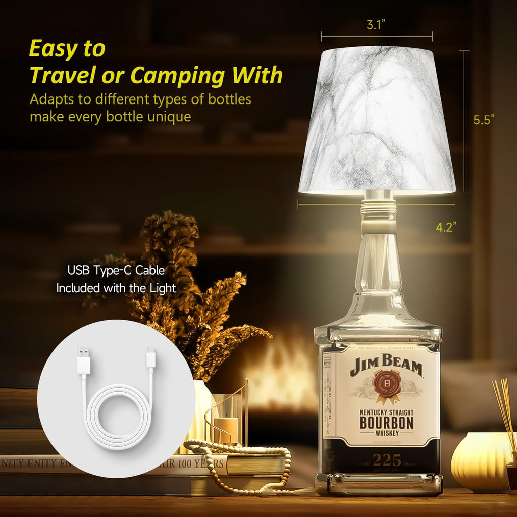 2026 New Wireless Bottle Lamp - LED Bottle Lights for Liquor & Wine Bottles