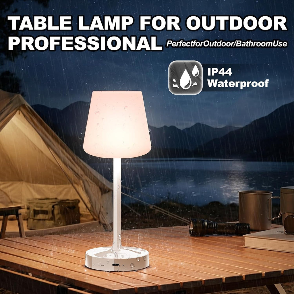 Restaurant Desk Lighting Rechargeable Cordless Dining Table Lamp