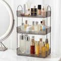 Goderewild 3-Tier Bathroom Counter Organizer, Gray Makeup Organizer