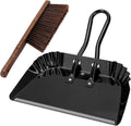 17In Large Dust Pan and Brush Set,Heavy-Duty Dust Pan | Handheld Dustpan
