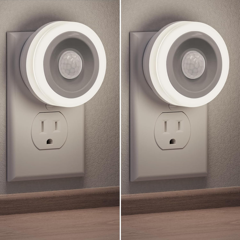 Briignite Motion Sensor Night Light, [2 Pack] Night Lights Plug into Wall