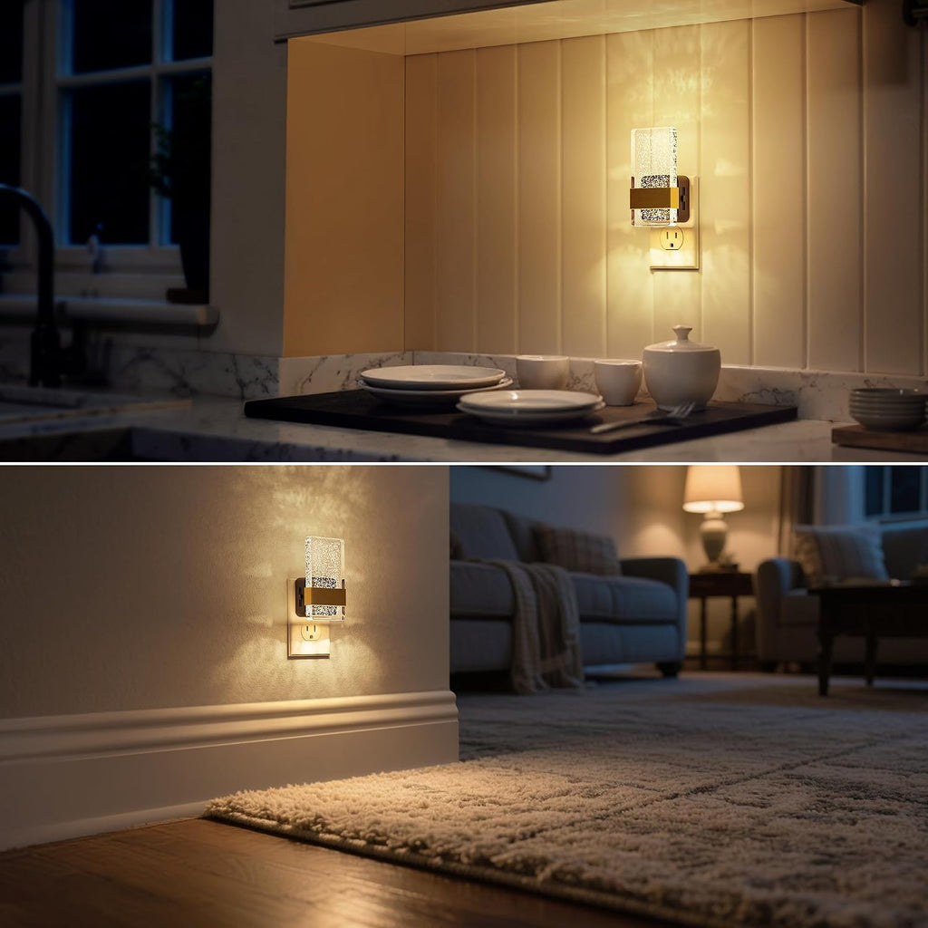 DORESshop LED Night Lights Plug Into Wall, 0-100LM Dimmable Nightlight