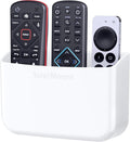 TotalMount Drop-Free Remote Holder – Removable Adhesive Strips – White