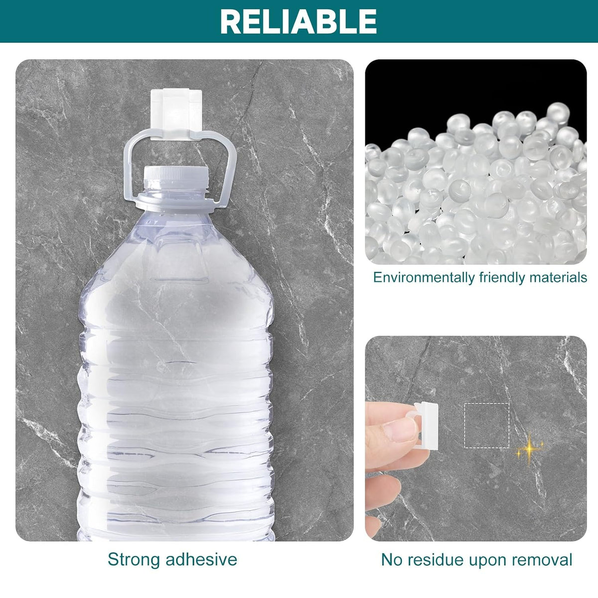 63pcs Translucent Cable Management Adhesive Cable Clips