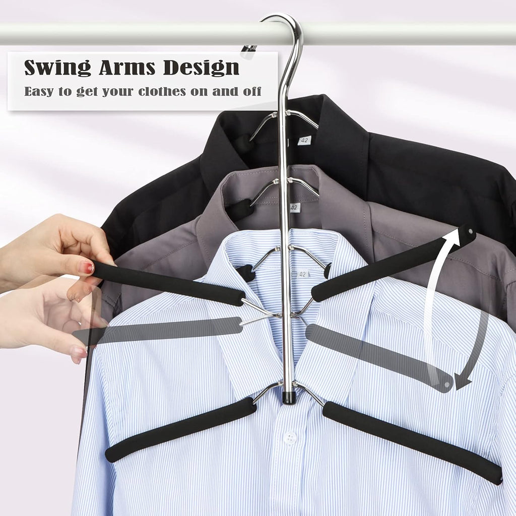 Hangers Space Saving Clothes Hanger 4 Packs
