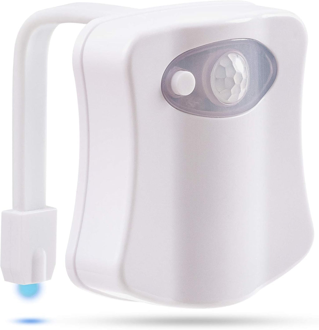 RainBowl Toilet Bowl Night Light, Motion Sensor, 8 Colors, LED