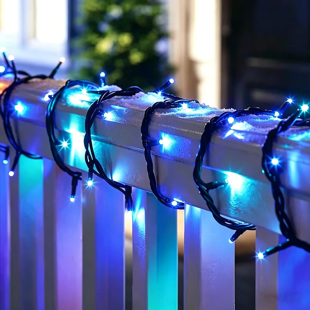 2 Pack Battery Operated String Lights - 9.8ft 30 LEDs Blue