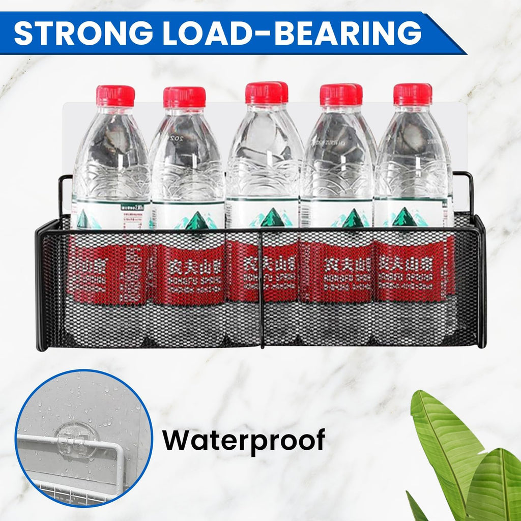 2 Pcs Shower Caddy Adhesive Replacement | Adhesive Bathroom Shower Shelves Replacement | Drill-Free Resilient Transparent