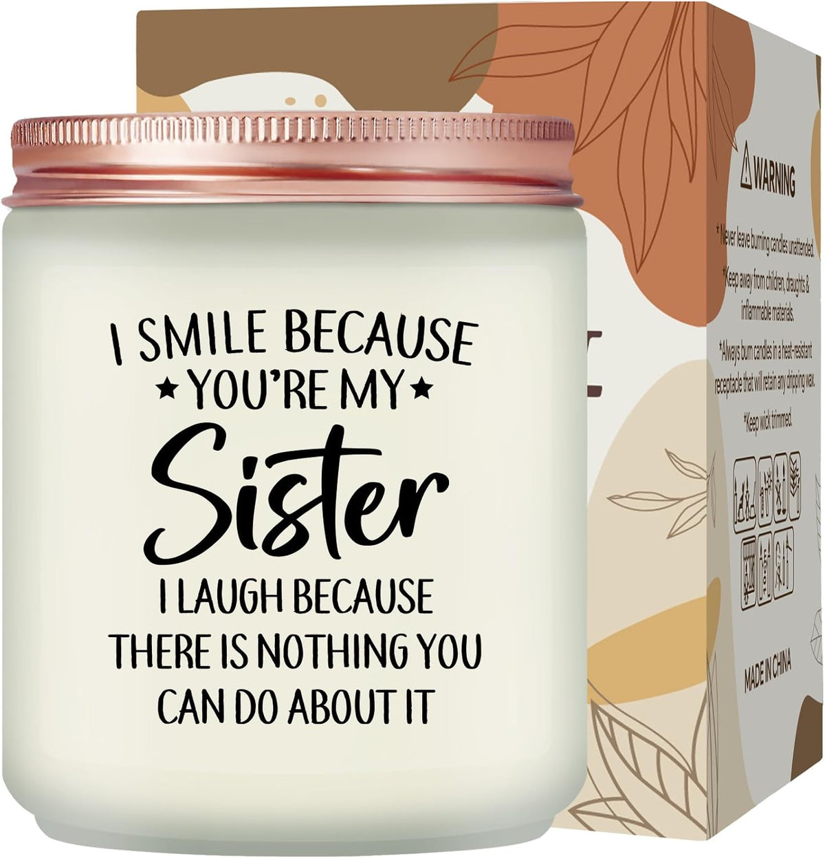 Maybeone Sister Gifts - Christmas Birthday Gifts for Sister