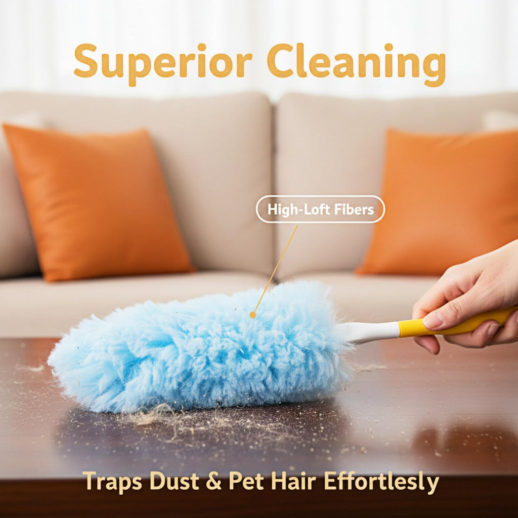 50 Pack Duster Refills for Swiffer Duster, Heavy Duty Duster Refill Kit