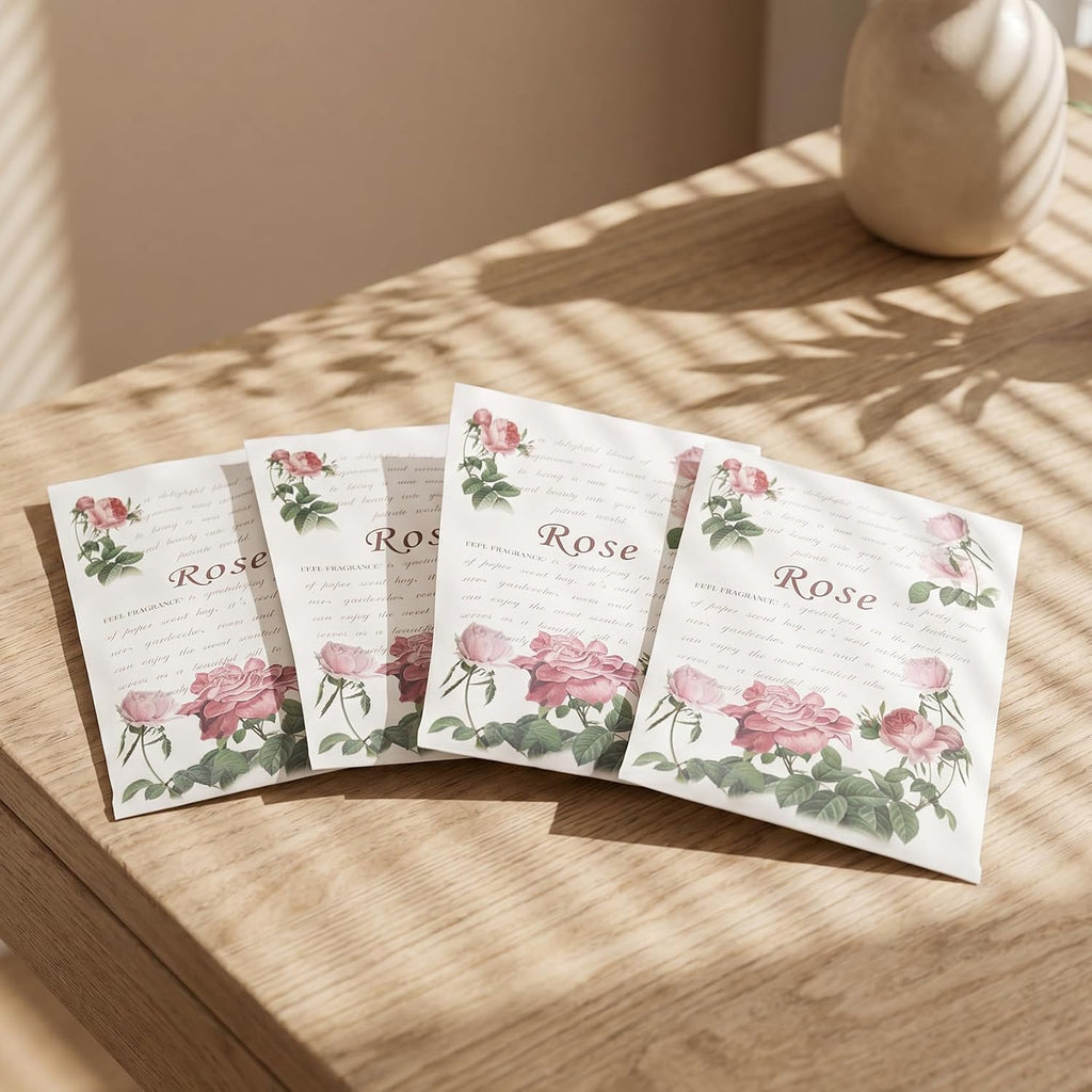 Scented Sachet for Drawer and Closet Rose 8PCS