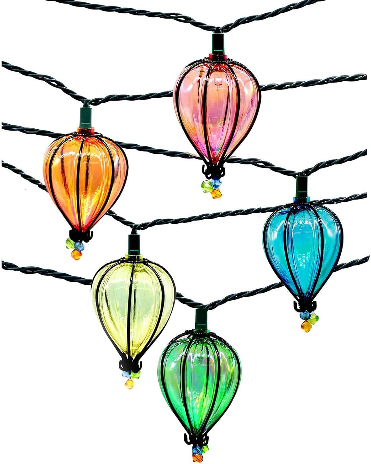 11FT Multicolor Outdoor String Lights, Decorative Patio Lights LED