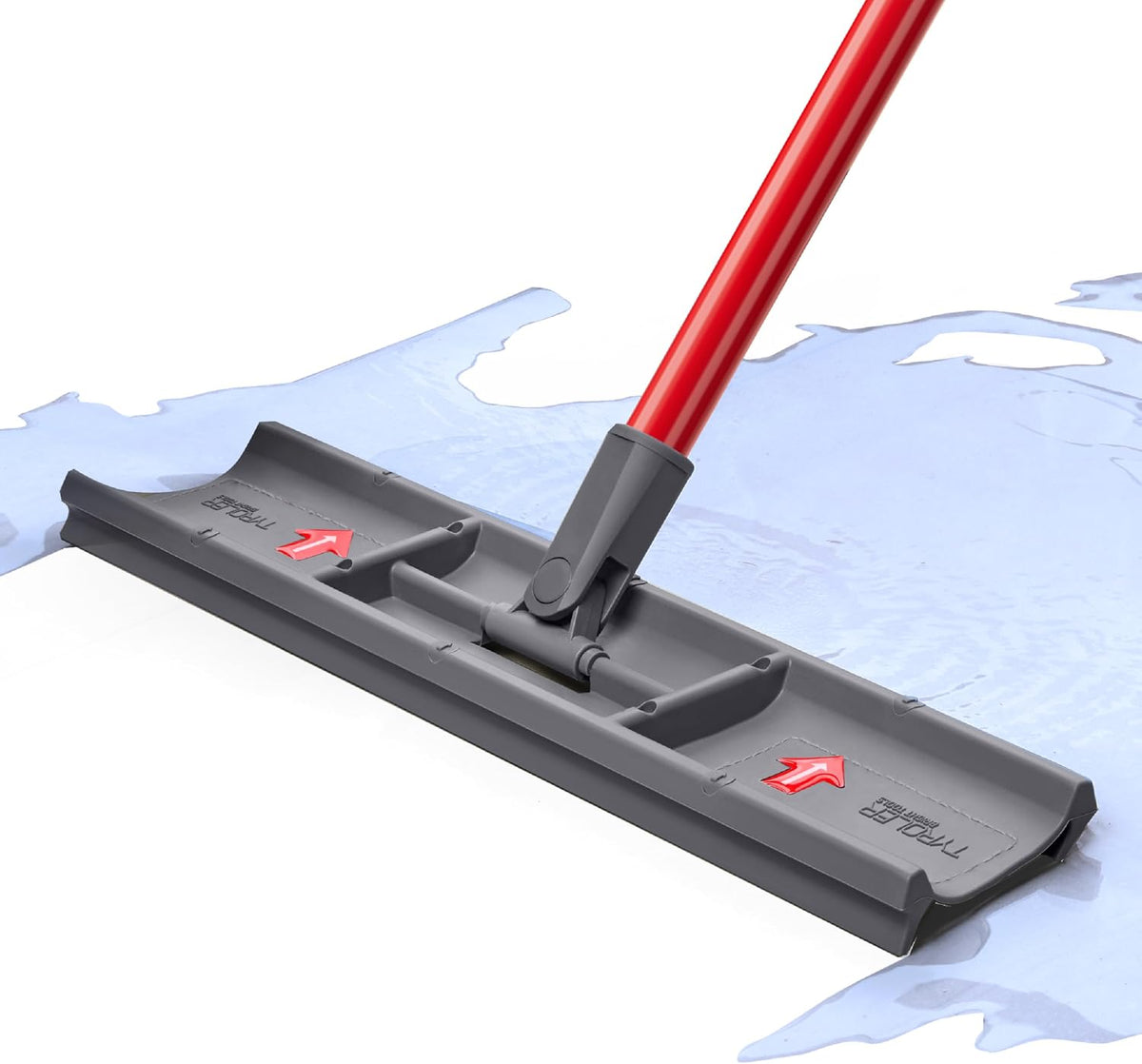 Tyroler MoppyShmoppy Heavy Duty Floor Squeegee for Concrete Floors 16.5"