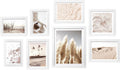 ArtbyHannah Gallery Wall Frame Set, 8 Pack White Picture Frames, Small