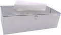 M2cbridge Metal Facial Tissue Box Cover Holder Lay On Wall Mounted, Mirror Polishing 18/8 Stainless Steel (Rectangle)