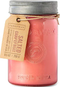Paddywax Relish Soy Wax Artisan Candle, Salted Grapefruit, 9.5 oz
