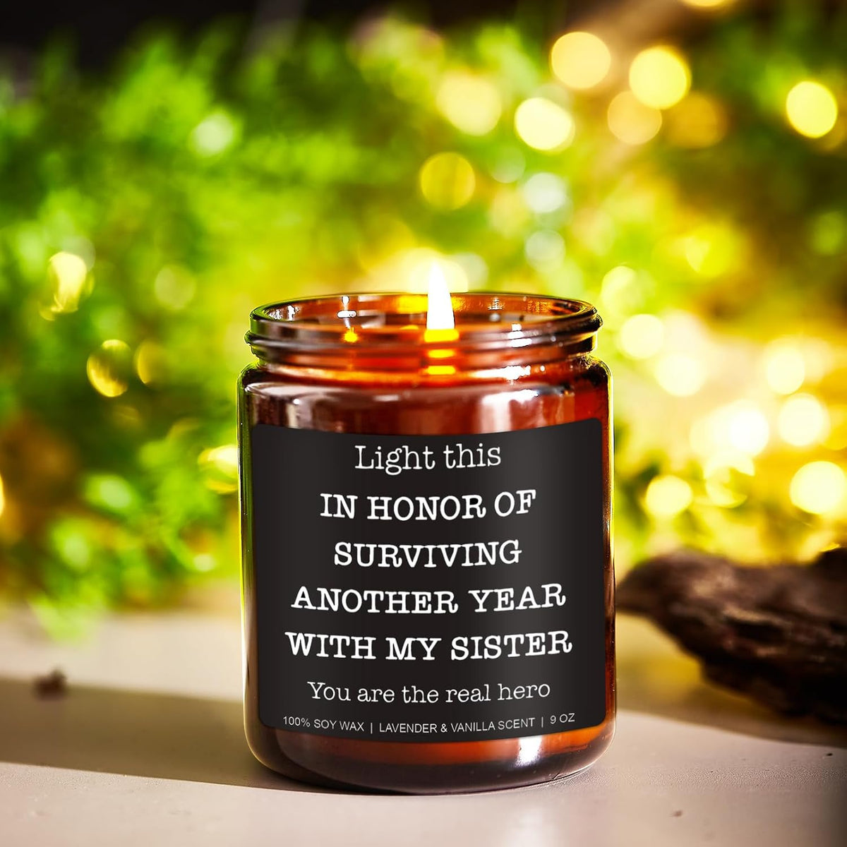 Younift Funny Scented Candle, Brother in Law Christmas & Birthday Gifts