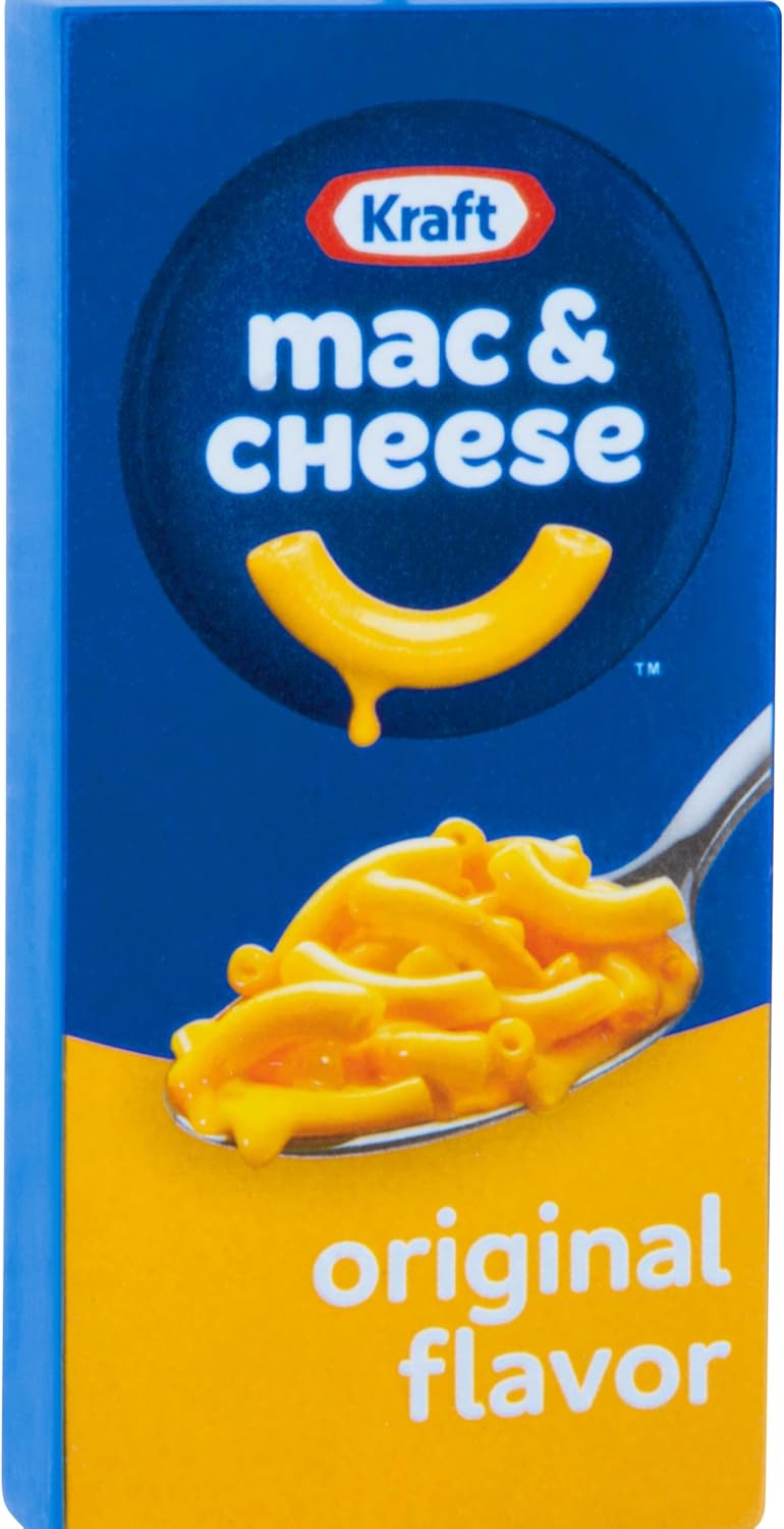 Hallmark Christmas Ornament, Kraft Mac & Cheese Box Ornament, Food Gifts