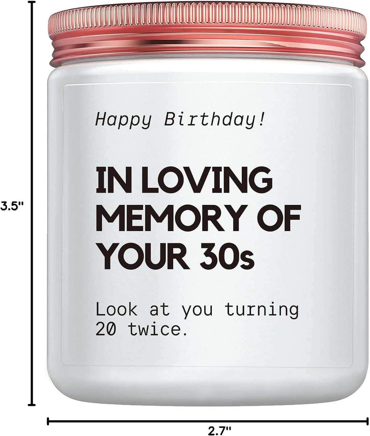 Best 40th Birthday Gifts for Women Men,Funny Friend Gift for Women Forty, 40 Year Old Bday Gifts for Sister Wife Mom Candle