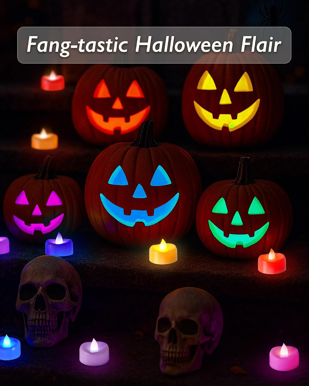 Raycare LED Tea Lights, Battery Operated 200+Hour Flameless Votive Candles