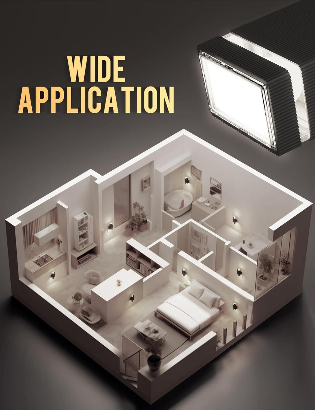 DORESshop LED Night Light Plug in [2 Pack], Night Lights Plug into Wall