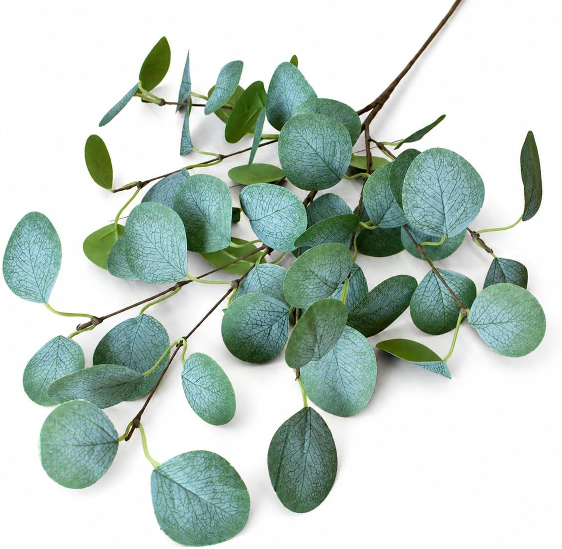 4pcs 24" Artificial Eucalyptus Stems for Vase Decor