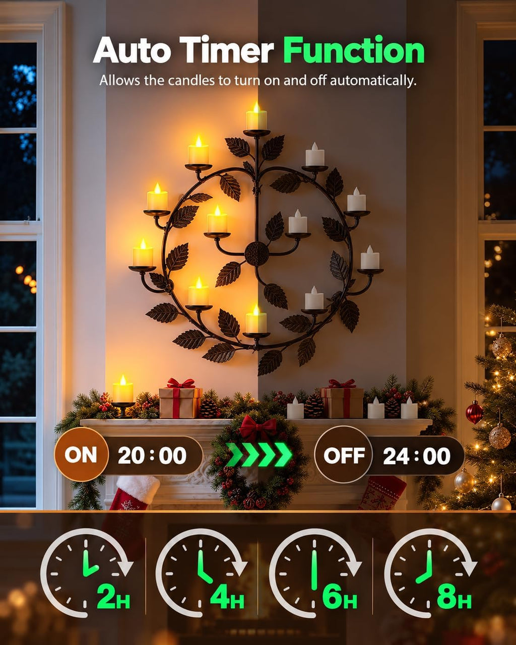 SoulBay Flameless Candles with Remote Timer & Charging Base, 12pcs USB Rechargeable Battery Flickering LED Small Votives Lights for Table Dinner Weddings Holidays General Decor, No Battery Required