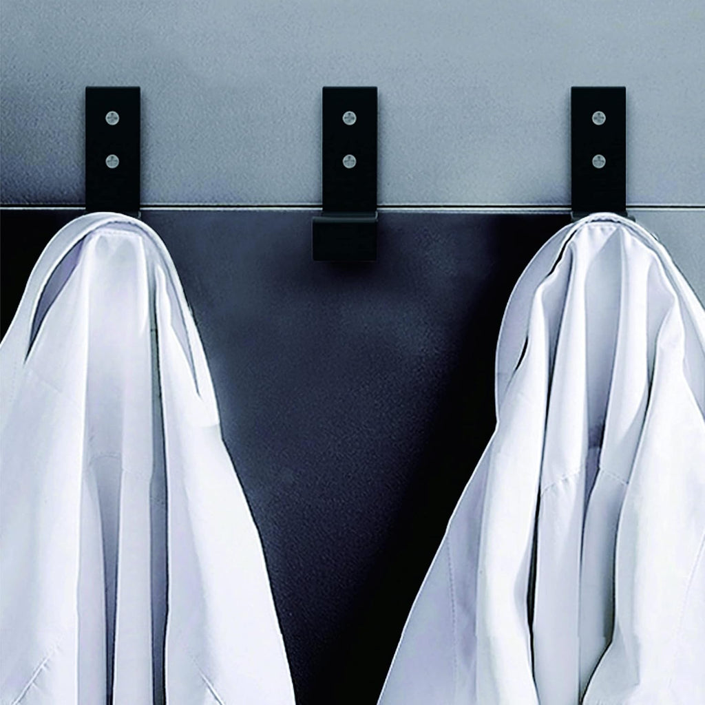 Wall Hooks for Hanging: Folding Coat Hooks 12PACK Heavy Duty Wall Mounted Hook Hangers for Hanging Key Coat Towel Hat Bag Backpack Headphone in Door Bathroom Closet(BlackPro)
