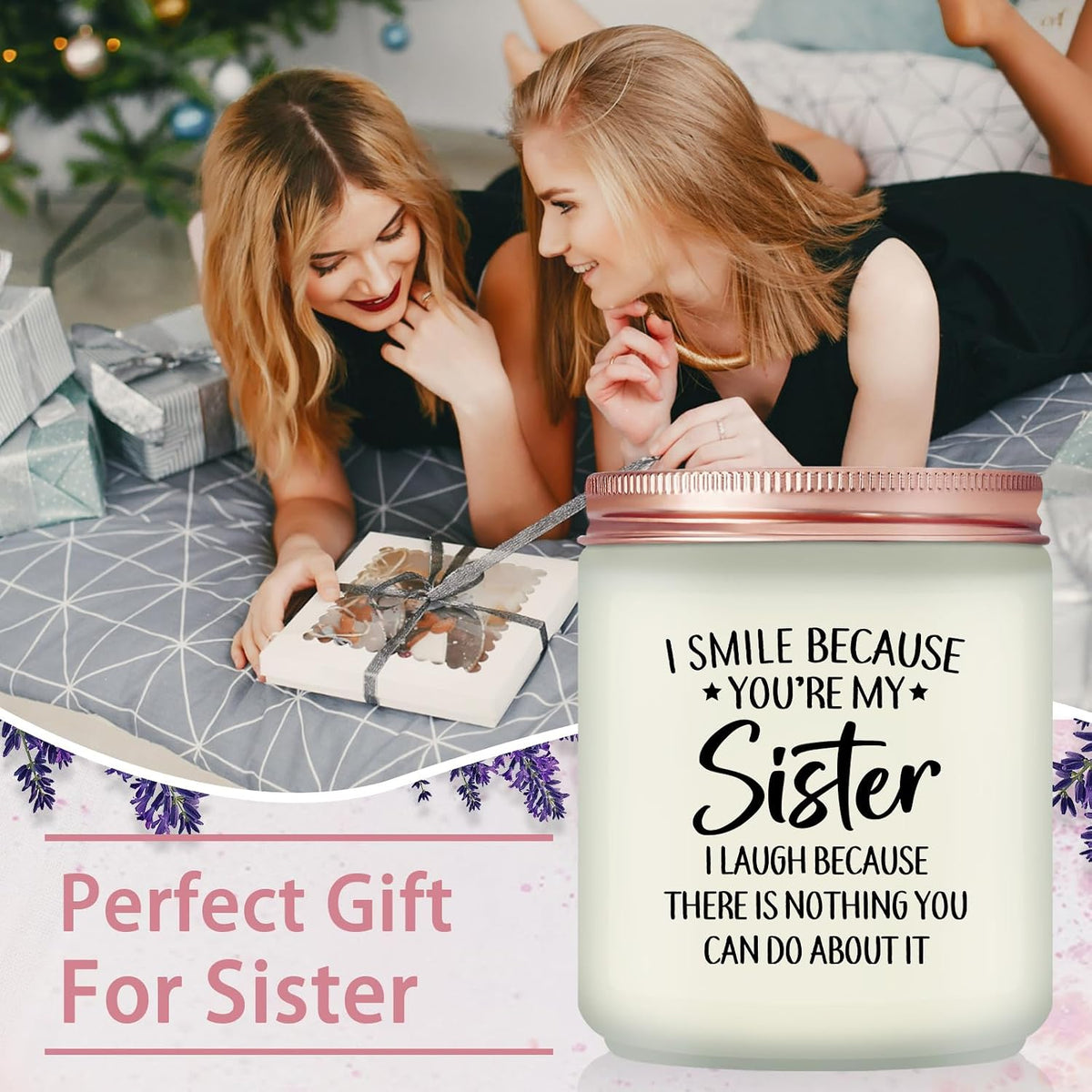 Maybeone Sister Gifts - Christmas Birthday Gifts for Sister
