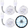 3 Pack Motion Activated LED Night Light Plug in Sensor Light,Cool White
