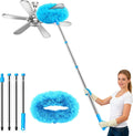 SetSail Ceiling Fan Cleaner Duster, with Extension Pole for Cleaning, Blue