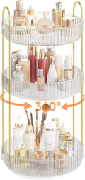 Rotating Rotating Makeup Organizer Countertop, Skincare Organizers