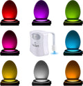 ToiLight The Original Toilet Bowl Night Light. Fun Useful Bathroom Motion Sensor Tech Gadget. Funny Novelty Birthday Gift Idea. Stocking Stuffer for Him, Her, Guys, Men, Mom, Brother