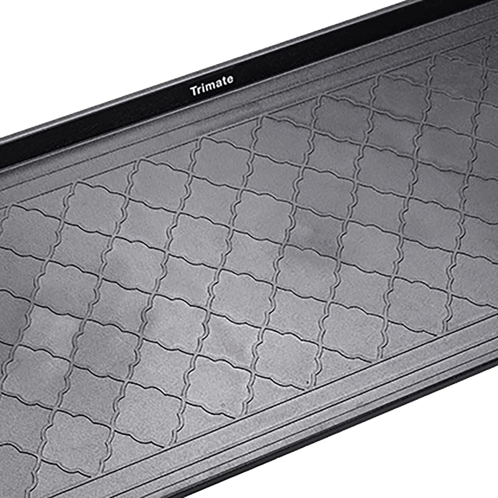 Boot Tray Black, 40x20 in - Waterproof Shoe Mat, Recycled Material