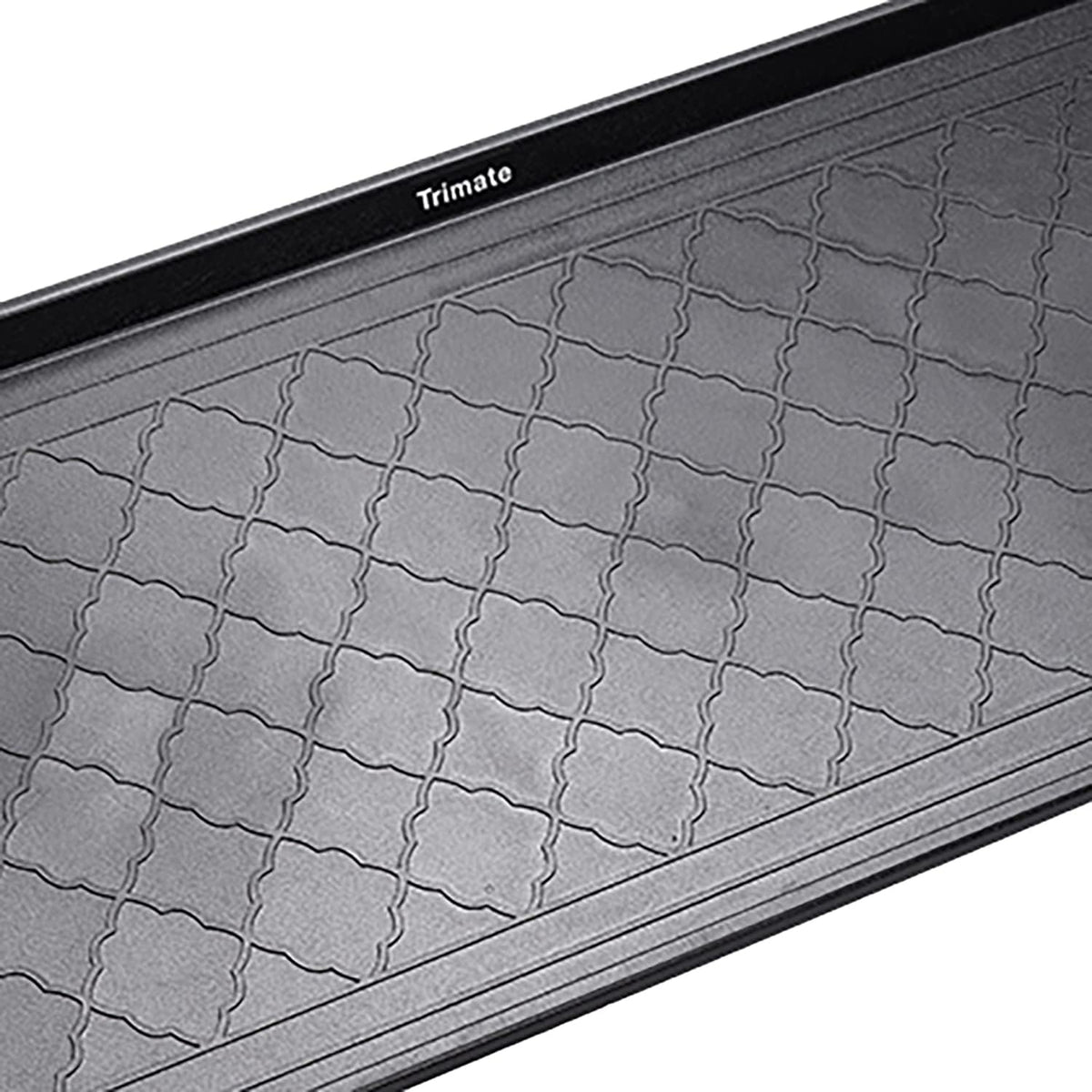 Boot Tray Black, 40x20 in - Waterproof Shoe Mat, Recycled Material