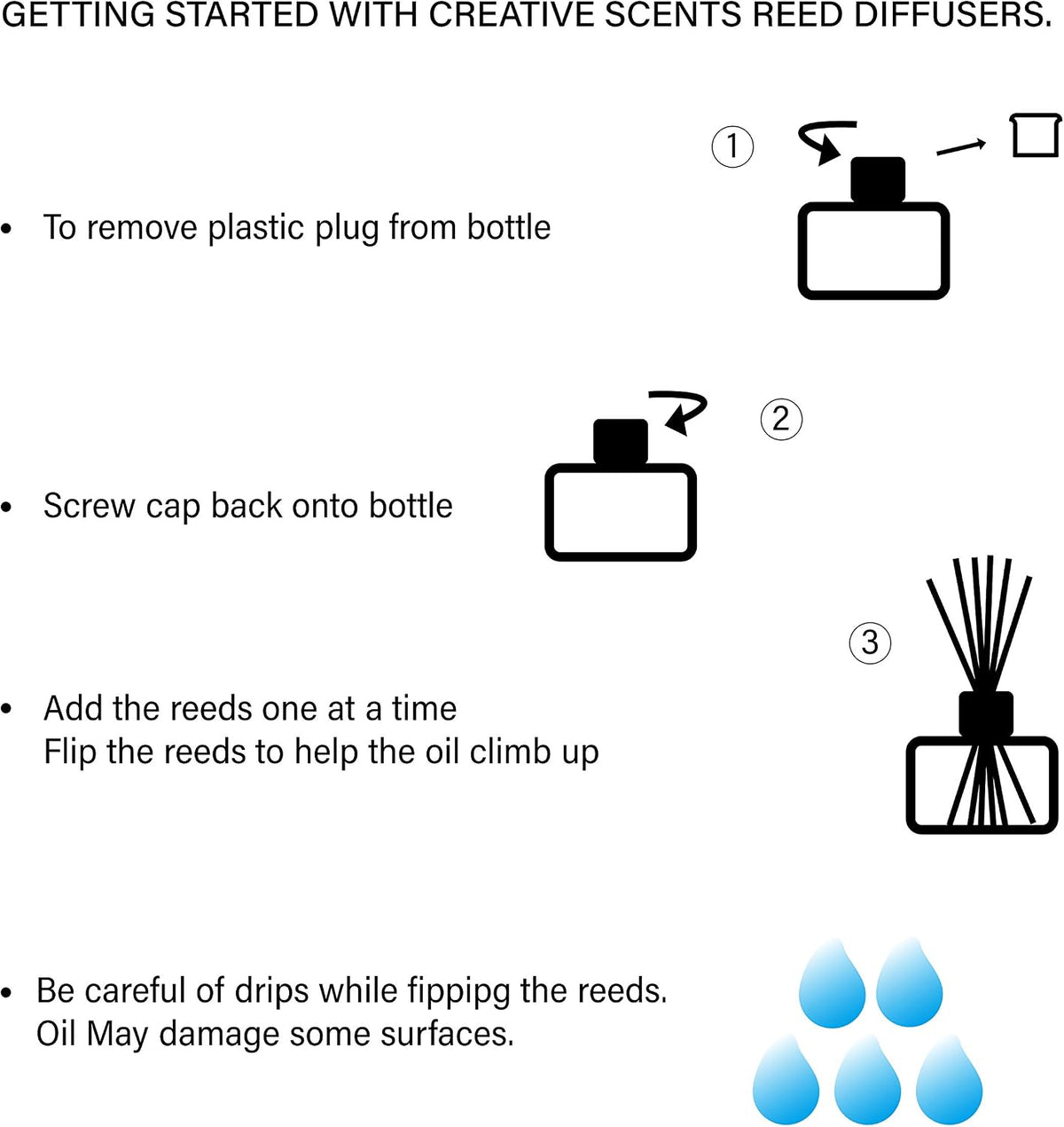 Air Jungles Lavender Reed Diffuser Set with Sticks 3.4 Fl Oz