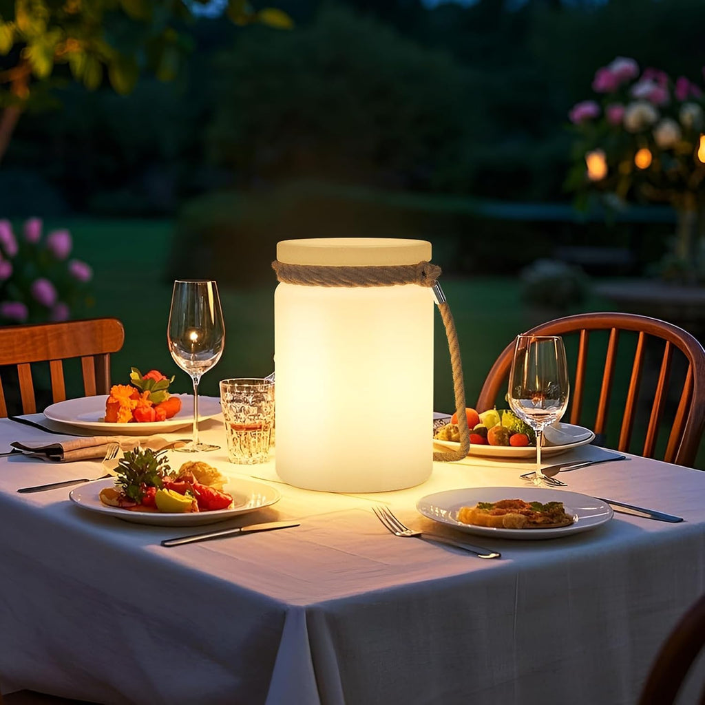 uuffoo Cordless Outdoor Table lamp with Remote