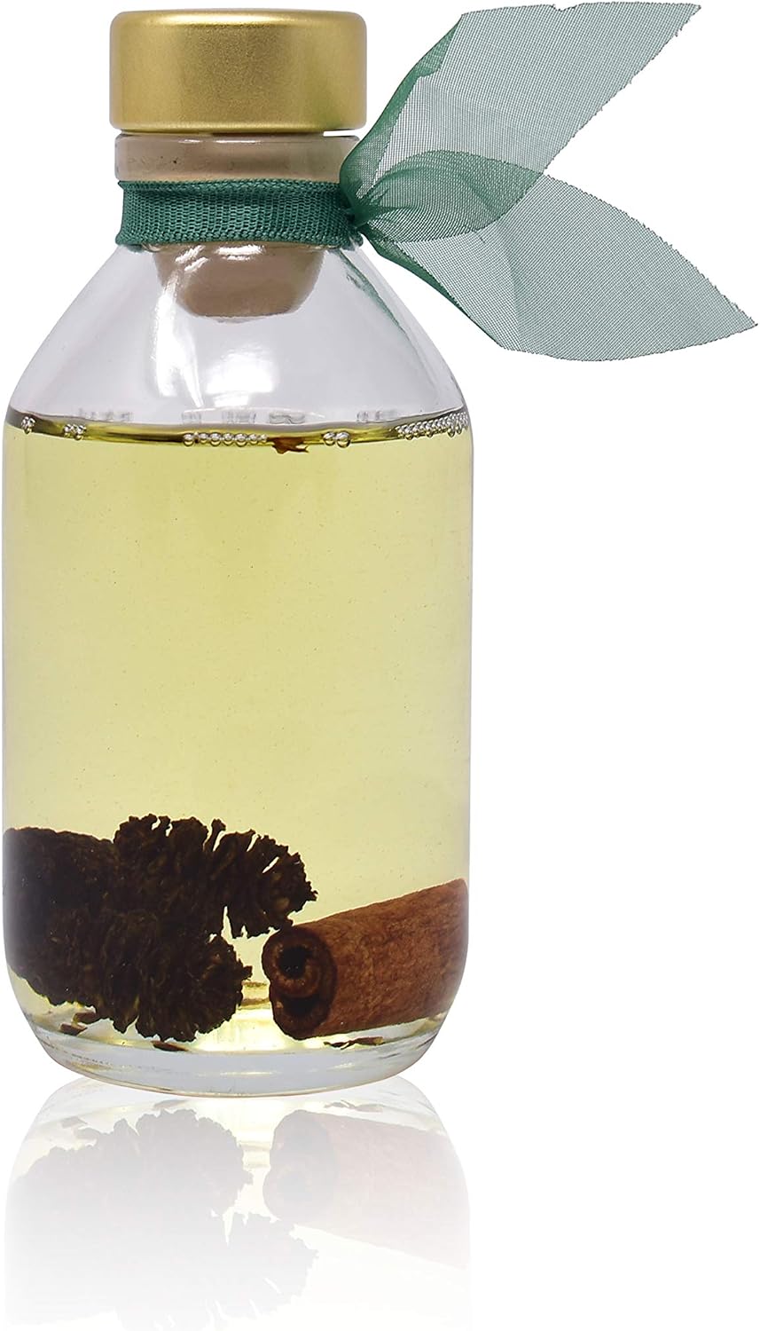 Reed Diffuser Set - Cinnamon Pine Cones Scented Diffuser with Sticks