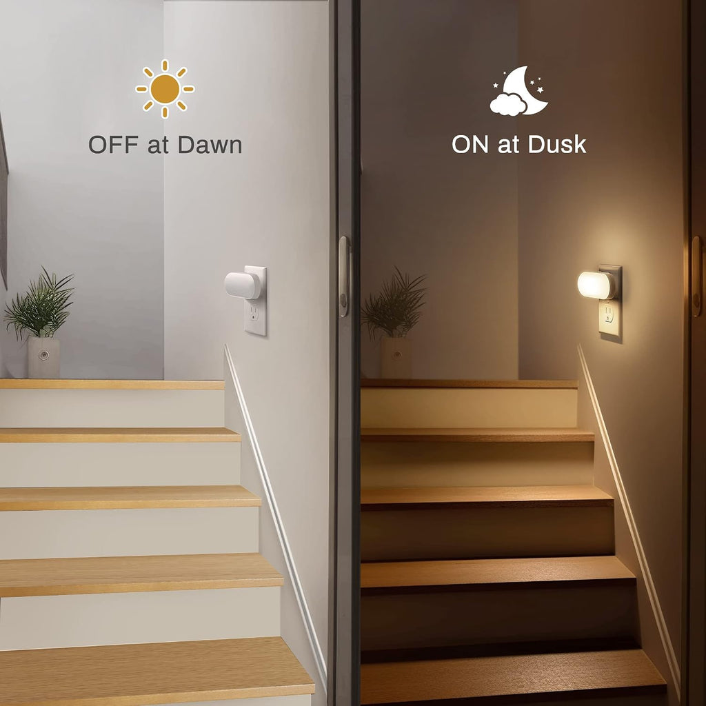 DORESshop Led Night Lights Plug into Wall Soft White,Dimmable Night Light