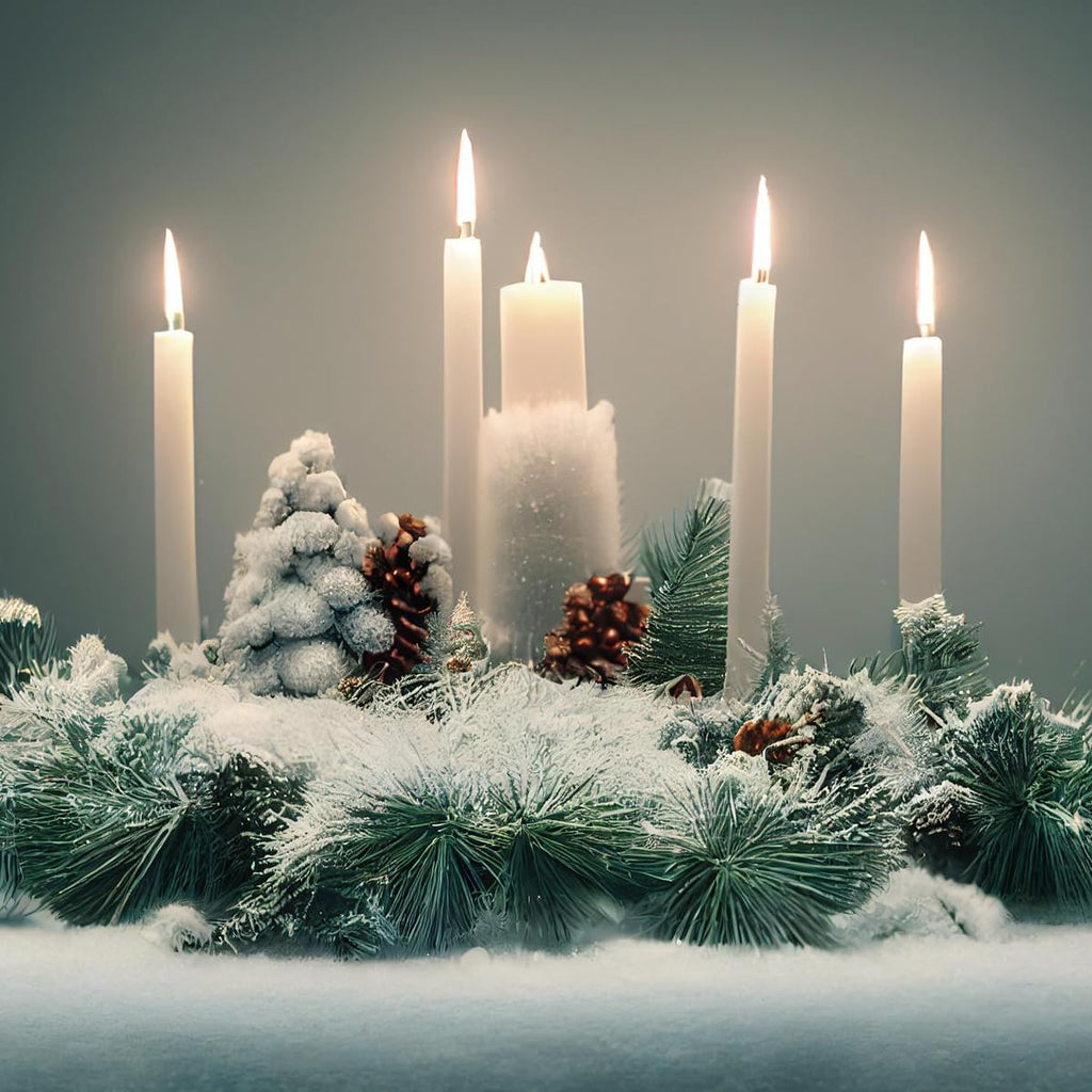 10 Inch White Taper Candles, 12 Pack Unscented Candlesticks for Wedding Christmas Seasonal Celebration and Daily Home Decoration